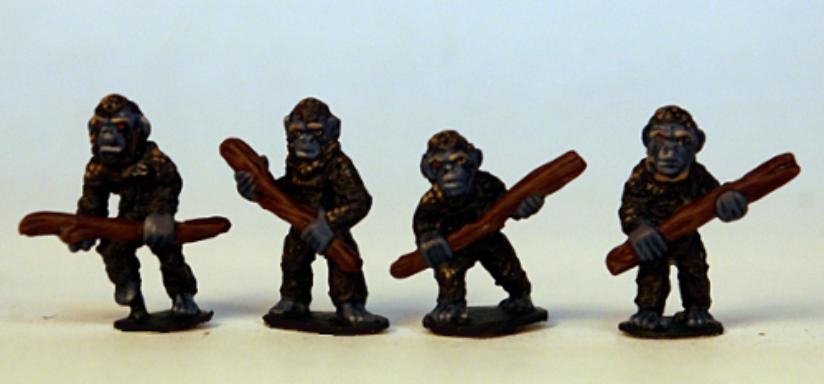 Monkeymen with Clubs