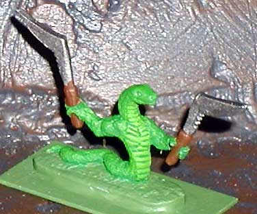 Armies of Arcana Snakemen Nyoka Blademaster