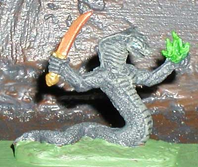 Armies of Arcana Snakemen Kaa Wizard